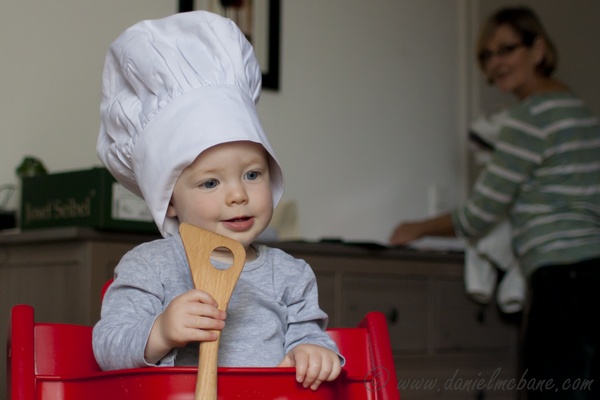 Baby Arik Chef Hat