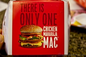 Chicken Maharaja McDonalds India