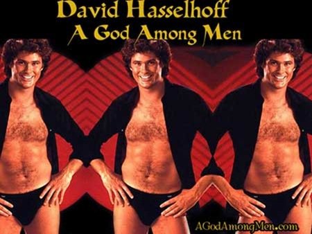 David Hasselhoff Speedo Leather Jacket