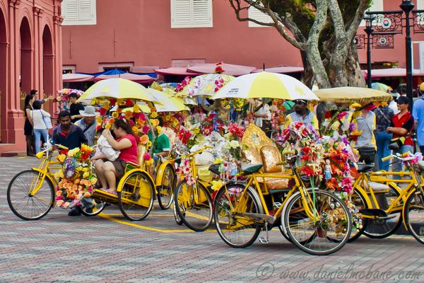 Rickshaw Melaka Malaysia