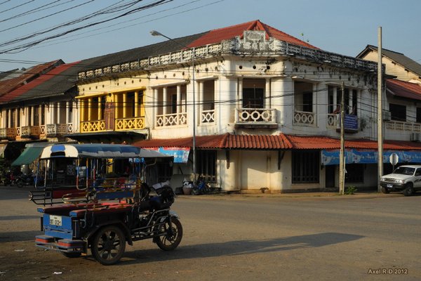 Tuktuk in Tha Khaek Laos