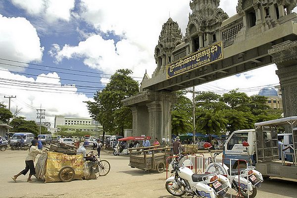 Thailand Cambodia Border Poipet