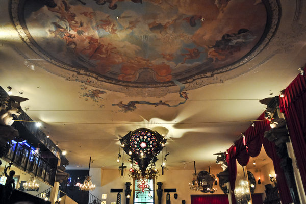 Ceiling Painting Christon Cafe