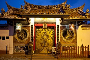Temple in Malacca's Chinatown