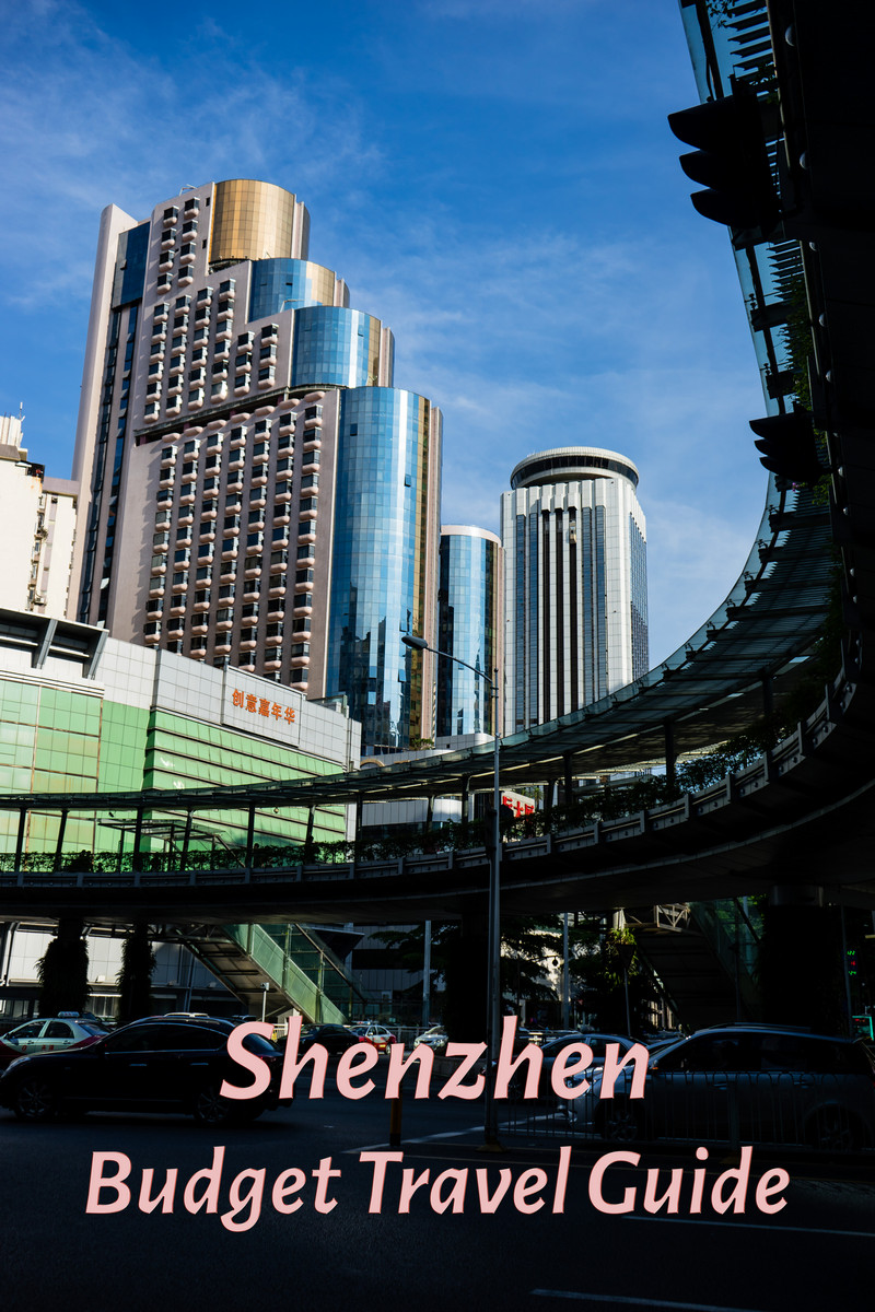 Downtown Luohu in Shenzhen China