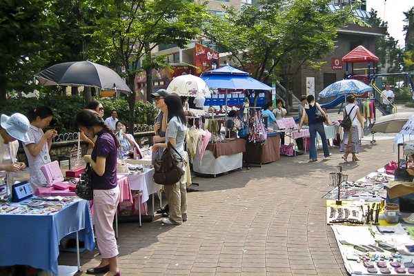 Vendors Hongdae Children's Park