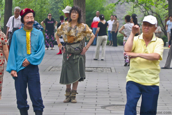 Dance in Jingshan Park Beijing