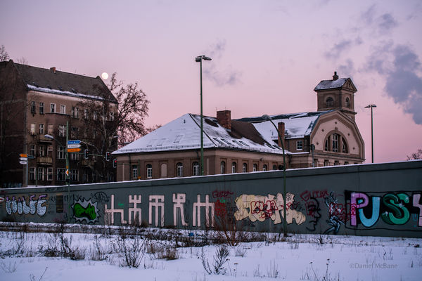 Snowy Berlin in Winter