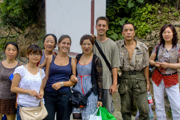 Chinese Tourists in Jiaju Village