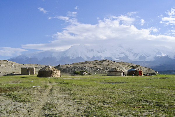Kyrgyz Yurts Xinjiang China