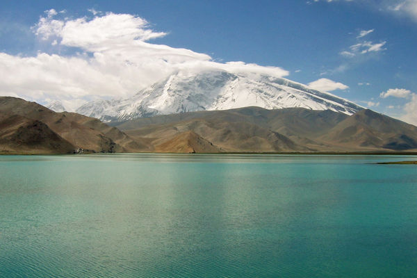 Mountain Karakul Lake