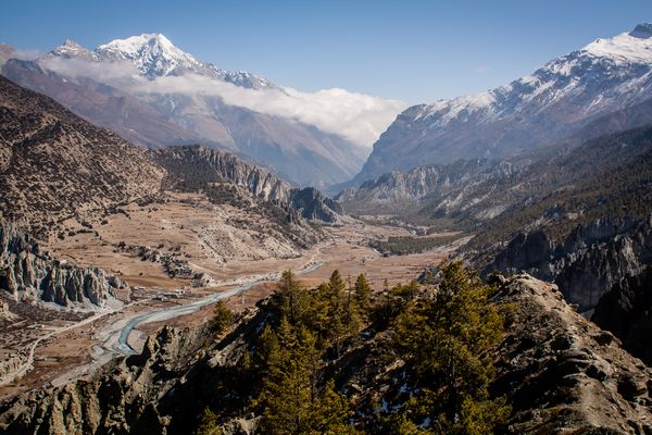 The Manang Valley on the Annapurna Circuit Trek